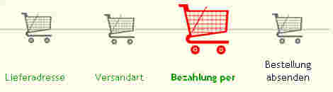 Art der Bezahlung ausw�hlen