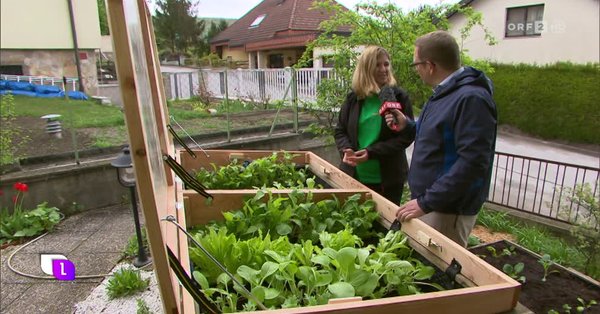 Hochbeete_ORF_Heute-Leben_20170427 ORF heute leben vom 27. April 2017 - Doris Kampas zum Thema Hochbeete