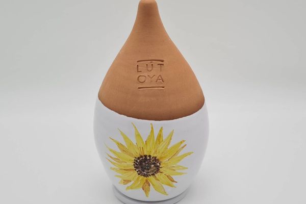 Olla Sonnenblume handbemalt
