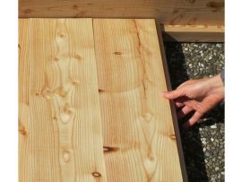 Kartoffel-Pyramide mit Boden, 120 x 120 cm, 80 cm Höhe