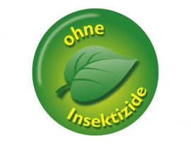 Zeichen "Ohne Insektizide"