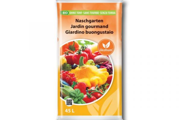 Bio Naschgartenerde, Sack 45 l