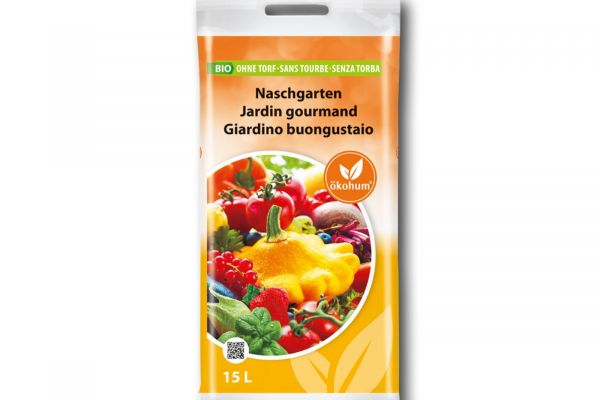 Naschgarten Bio Erde 15 l